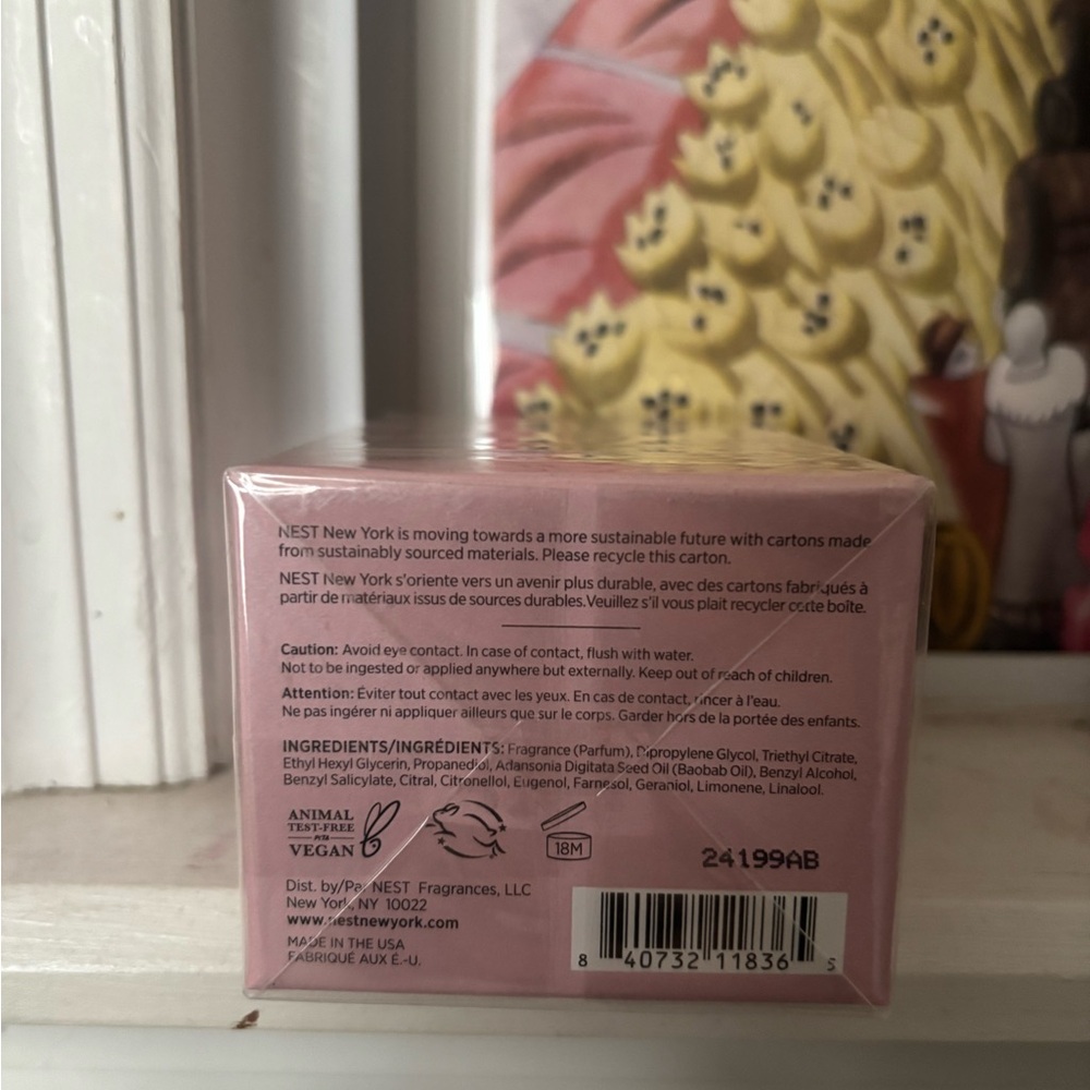 NEST Fragrances Turkish Rose Perfume Oil - Pink and Black - Picture 7 of 7